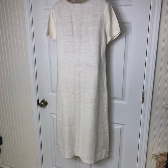 Blue Cactus 100% Linen Dress  S - Picture 4 of 8